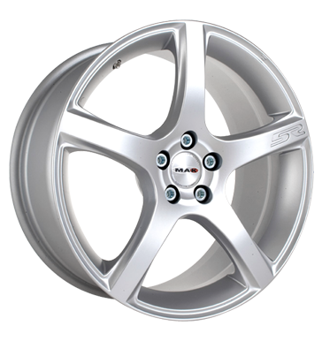 pneumatiky - 8x17 5x120 ET35 MAK Fever-5R silber Satin ETA BETA Rfky / Alu rucn vozk Wheelworld trhovisko