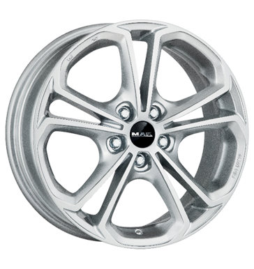 pneumatiky - 7x17 5x114.3 ET48 MAK Hessen silber silver Delta 4x4 Rfky / Alu Offroad lto od 17,5 