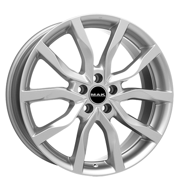 pneumatiky - 8x18 5x112 ET48 MAK Koln silber silver motocykl ventil Rfky / Alu Pestovn Car + zsoby jsou Sportovn vfuky Autodlna