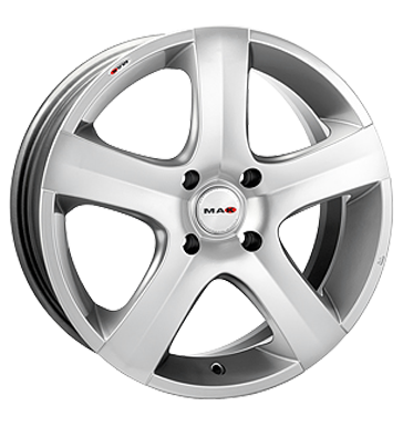 pneumatiky - 7x16 4x100 ET35 MAK Hornet silber hyper silver renault Rfky / Alu Alutec Zimn pln kola Steel pneu b2b