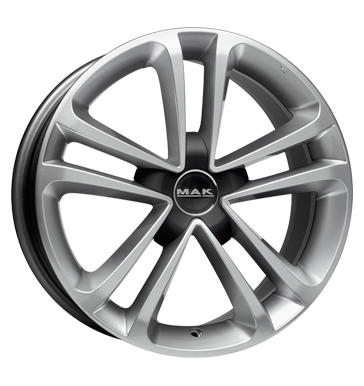 pneumatiky - 8x18 5x114.3 ET40 MAK Invidia silber hyper silver deluxe Truck Winter od 17,5 