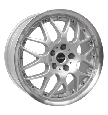 pneumatiky - 8x18 5x120 ET35 MAK LeMans silber silber randpoliert viditelnost Rfky / Alu zrcadlo design kola z lehkch slitin pneu b2b