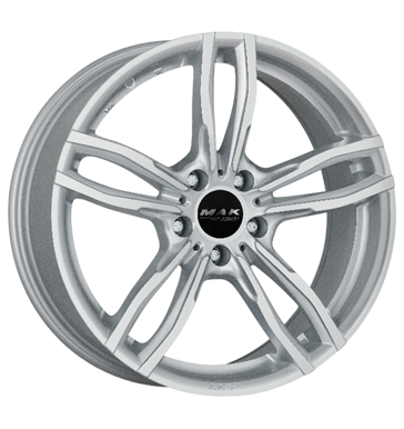 pneumatiky - 8x18 5x120 ET34 MAK Luft silber silver mastek Rfky / Alu kmh-Wheels nemrznouc smes Predaj pneumatk