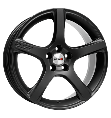 pneumatiky - 8x18 5x108 ET45 MAK Fever-5R schwarz mat black auto Rfky / Alu Flip zvaz kmh-Wheels Hlinkov disky