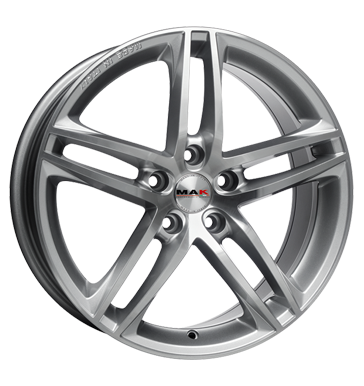 pneumatiky - 8x18 5x112 ET45 MAK Variante silber hyper silver mirror face ENZO Rfky / Alu opravu pneumatik odevy pneu