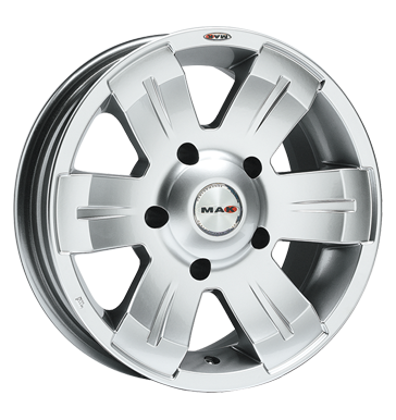 pneumatiky - 7x16 5x114.3 ET40 MAK Mohave silber hyper silver Maxx Kola Rfky / Alu tdenn Oldtimer dly trhovisko