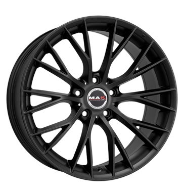 pneumatiky - 8.5x20 5x120 ET30 MAK Munchen schwarz mat black Americk vozy Rfky / Alu PLATINUM Sportovn vfuky pneumatiky