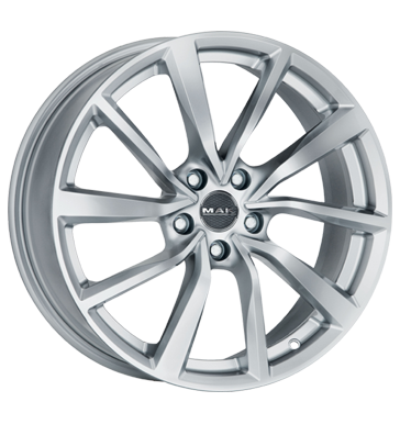 pneumatiky - 7x17 5x114.3 ET40 MAK Panorama silber silver moped Rfky / Alu cel rok KOLA Velkoobchod