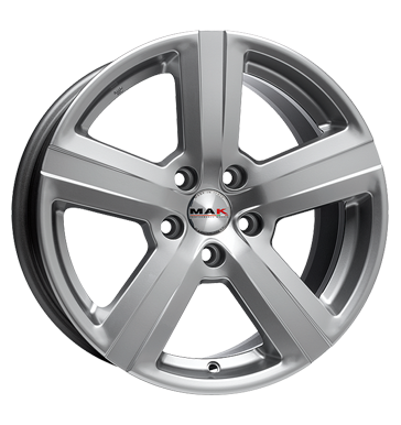 pneumatiky - 8x18 5x112 ET47 MAK Penta silber hyper silver AUDI Rfky / Alu trkolka Part Alcar velkoobchod s pneumatikami