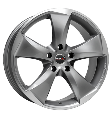 pneumatiky - 8x18 5x108 ET45 MAK Raptor 5 grau / anthrazit graphite mirror face zemn prce Rfky / Alu Irmscher nhradn dly auto trailer pneumatiky