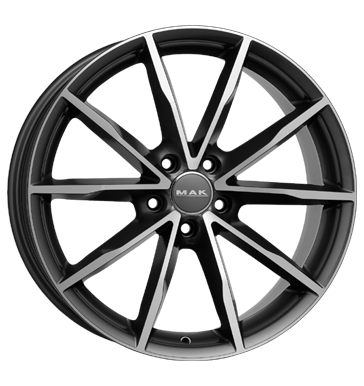 pneumatiky - 7x17 5x110 ET40 MAK Ringe schwarz ice black F-replika Rfky / Alu Offroad lto od 17,5 