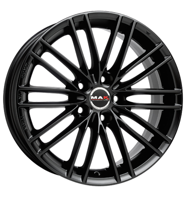 pneumatiky - 8x17 5x108 ET35 MAK Rapide schwarz mat black Brock Rfky / Alu Vestaven navigacn systmy Breyton pneus