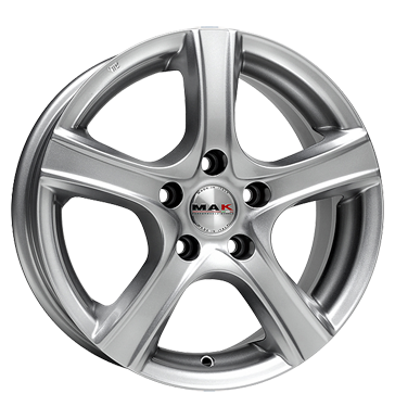 pneumatiky - 6.5x15 4x108 ET42 MAK Score grau / anthrazit silver GG hardtops Rfky / Alu COM 4 KOLA nepromokav odev Velkoobchod