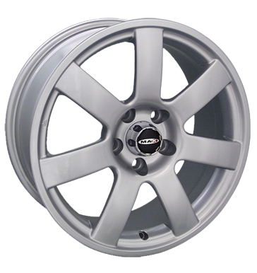 pneumatiky - 7.5x17 5x110 ET35 MAK Sonic silber silber lackiert Oldtimer dly Rfky / Alu FOSAB zvodn auto trziste