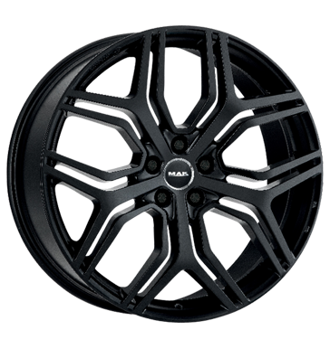 pneumatiky - 8.5x20 5x112 ET53 MAK Stardom schwarz gloss black Diablo Rfky / Alu Offroad lto od 17,5 