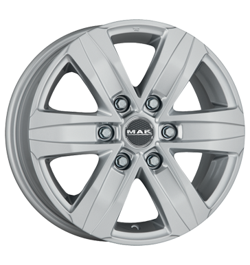 pneumatiky - 7.5x17 6x139.7 ET38 MAK Stone 6 silber silver CARLSSON Rfky / Alu Utesnen u. Lepidla baterie Autoprodejce