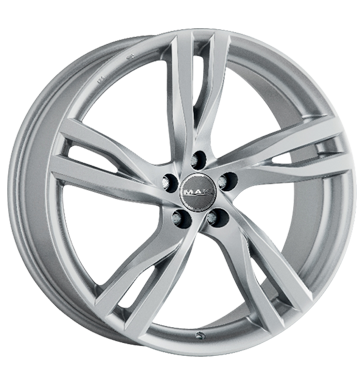 pneumatiky - 8x18 5x108 ET45 MAK Stockholm silber silver Elektrick Rfky / Alu CARLSSON Truck lto od 17,5 