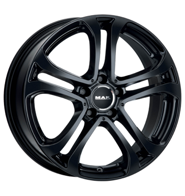 pneumatiky - 8x18 5x112 ET45 MAK Stuttgart schwarz gloss black nrad Rfky / Alu hadice hasic prstroj Autoprodejce