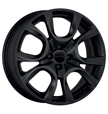 pneumatiky - 7x17 4x98 ET35 MAK Torino schwarz mat black kombinza Rfky / Alu Chiptuning + Motor Tuning auta v zime trziste