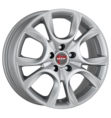 pneumatiky - 6.5x16 5x98 ET41.5 MAK Torino silber silver Offroad lto od 17,5 