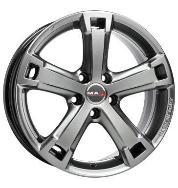 pneumatiky - 8x17 5x108 ET35 MAK Unique silber ice bright shadow tesnen Rfky / Alu truck ventil ostatn pneu