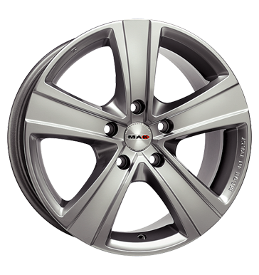 pneumatiky - 8x17 5x120 ET50 MAK Van 5 silber silver Offroad cel rok od 17,5 