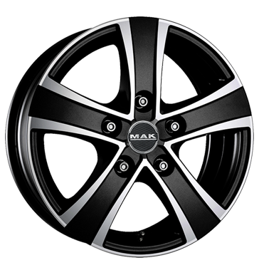 pneumatiky - 6.5x16 5x118 ET45 MAK Van 5 schwarz ice black hyundai Rfky / Alu Single Arm CARLSSON pneus