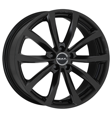 pneumatiky - 7.5x19 5x114.3 ET50 MAK Wolf schwarz gloss black ABSENCE Rfky / Alu sportovn KOLA Kola / ocel trhovisko