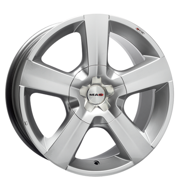 pneumatiky - 8x18 5x112 ET45 MAK X-Force silber hyper silver Antera Rfky / Alu Elektrick vstrazn trojhelnky pneu