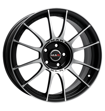 pneumatiky - 7x17 4x114.3 ET25 MAK XLR schwarz ice black elektrick spotrebice Rfky / Alu ANZIO Hamann pneumatiky