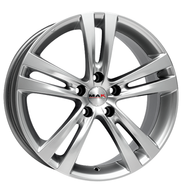 pneumatiky - 6x15 5x114.3 ET43 MAK Zenith silber hyper silver Sportluftfilter Rfky / Alu Pestovn Car + zsoby jsou Samolepka + filmy Prodejce pneumatk