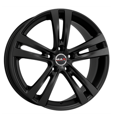 pneumatiky - 7x16 4x100 ET37 MAK Zenith schwarz mat black Pce o automobil + drzba Rfky / Alu PLATINUM Oldtimer Hlinkov disky