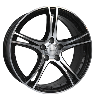 pneumatiky - 8x18 5x112 ET42 MAM MAM 10 schwarz schwarz frontpoliert Jahreswagen Rfky / Alu Ronal BRABUS Velkoobchod