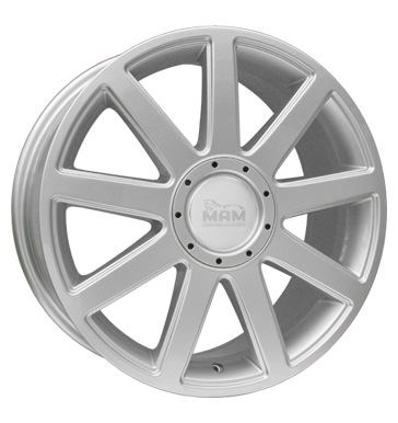 pneumatiky - 7.5x17 5x100 ET38 MAM MAM 6 silber silber lackiert prumyslov pneumatiky Rfky / Alu Ovldn rdiov dlkov ostatn pneu