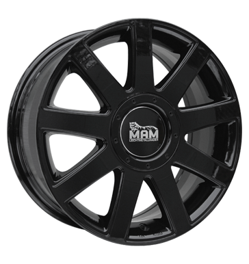 pneumatiky - 7x16 5x112 ET45 MAM MAM 6 schwarz schwarz lackiert kmh-Wheels Rfky / Alu zimn tMotive pneus