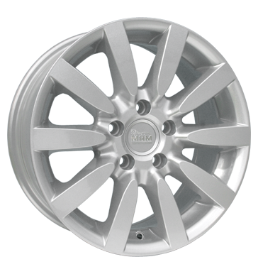pneumatiky - 7.5x16 5x112 ET35 MAM MAM 7 Nuvo silber silber lackiert diskrtne Rfky / Alu Brock Lehk nkladn auto Winter od 17,5 