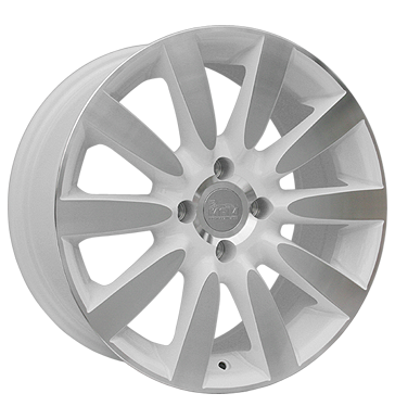 pneumatiky - 8x17 4x108 ET35 MAM MAM 7 Nuvo weiss weiY frontpoliert Speedline Rfky / Alu Breyton Vyloucen trhovisko