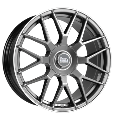 pneumatiky - 8.5x19 5x100 ET45 MAM MAM GT1 silber palladium lip polish Jahreswagen Rfky / Alu Offroad Wintergreen subwoofer b2b pneu