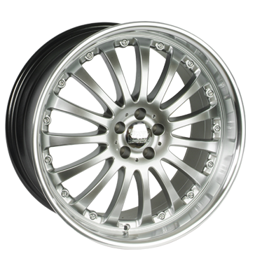 pneumatiky - 8.5x19 5x112 ET40 MAM MT2 silber hyper polished npis Rfky / Alu Lehk nkladn automobil v zime Vnitrn vybaven disky