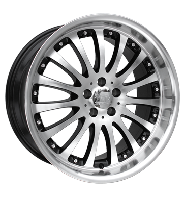 pneumatiky - 9.5x18 5x120 ET35 MAM MT2 schwarz schwarz frontpoliert Axxium Rfky / Alu zimn Offroad cel rok Hlinkov disky