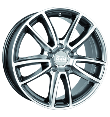 pneumatiky - 8.5x19 5x114.3 ET30 MAM MAM S1 silber hyper frontpoliert ostatn Rfky / Alu Hamann brzdov dly Autoprodejce