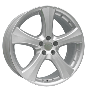 pneumatiky - 6.5x15 5x112 ET45 MAM MAM W1N silber silber lackiert provozn zarzen Rfky / Alu Csti Mini & Pocket Bike DOTZ disky