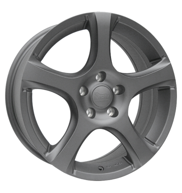 pneumatiky - 7.5x17 5x112 ET37 MAM W2 schwarz matt black painted osvetlen Rfky / Alu Slevy motec velkoobchod s pneumatikami