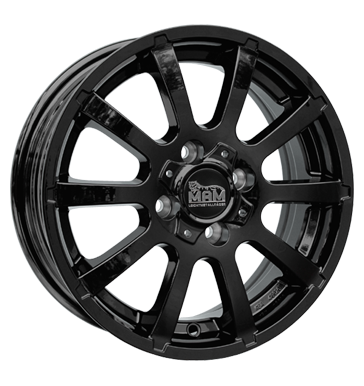 pneumatiky - 5.5x14 4x108 ET43 MAM W3 schwarz schwarz lackiert Magnetto KOLA Rfky / Alu prumyslov pneumatiky INDIVIDUAL Velkoobchod