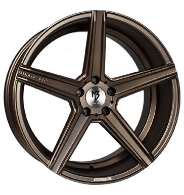 pneumatiky - 12x20 5x130 ET51 mbDESIGN KV1 DC bronze bronze seidenmatt Alustar Rfky / Alu Tricka Speedline pneu
