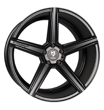 pneumatiky - 9.5x19 5x120 ET20 mbDESIGN KV1 DC schwarz schwarz seidenmatt Cel rok vuz Rfky / Alu Prizpusoben & Performance Opel Autoprodejce