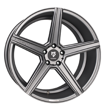pneumatiky - 9.5x19 5x120 ET20 mbDESIGN KV1 DC grau / anthrazit grau matt zemn prce Rfky / Alu prves Magnetto KOLA Velkoobchod