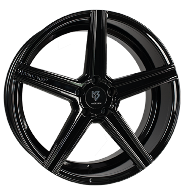 pneumatiky - 9x20 5x115 ET40 mbDESIGN KV1 schwarz schwarz glänzend zvedk Rfky / Alu Rdc nprava odpruzen dly na nkladn auta pneus