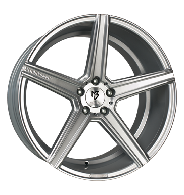 pneumatiky - 12x20 5x130 ET51 mbDESIGN KV1 DC silber lichtsilber Tricka Rfky / Alu Csti Mini & Pocket Bike Stars 2 roky disky