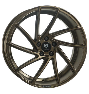 pneumatiky - 9x20 5x108 ET42 mbDESIGN KV2 bronze bronze seidenmatt Konstrukcn lampy Svetla Rfky / Alu Wheelworld F-replika Autodlna